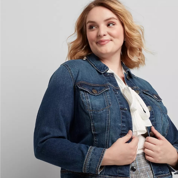 Dark Denim Jean jacket - Picture 1 of 3